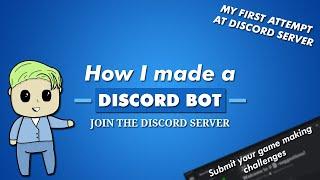 How I made a Discord BOT with custom commands | Discord server