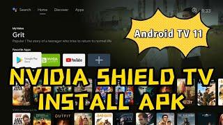 HOW TO SIDELOAD INSTALL APK FROM USB ON NVIDIA SHIELD TV PRO (ANDROID TV 11 / SHIELD EXPERIENCE 9.0)