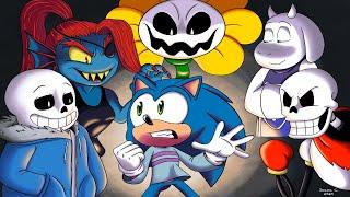 THE ADVENTURE BEGINS!! Sonic Plays Undertale PART 1