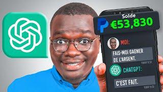 MILLIONNAIRE avec ChatGPT: 3 Business En Ligne