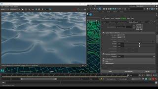 Mountain Terrain Waves Texture Deformer - Autodesk Maya