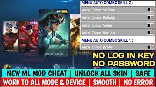 ML MOD MENU MLBB CHEAT NEW UPDATE - MAP HACK / UNLOCK ALL SKIN / NO KEY / NO EXPIRE / SAFE 100%