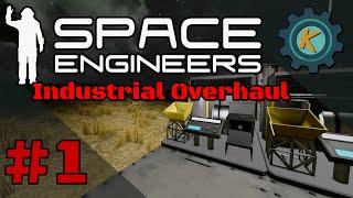 Space Engineers Industrial Overhaul #1 - pYanodon's But Space Engineers. Can't Be That Bad Right?!