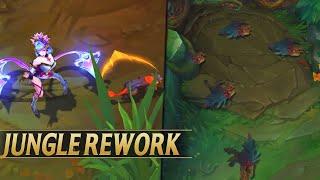 ANTI INVADE, CAMPS DESPAWNING, AUTO PATHING - New Jungle Changes - League of Legends