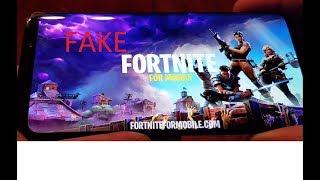 Fortnite Mobile Android Download ausprobiert und angespielt  Fake apk die nicht funktioniert