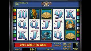 Dolphin's Pearl. BIG WIN, $$$ 30 bonus games. 