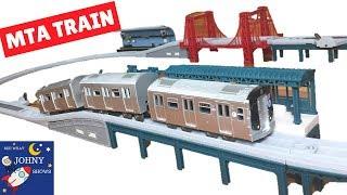 MTA Trains For Kids NYC Subway Train Toy Set USA Train Series