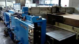 BOBST SPO 1575 EEG with 2 Flexo Print Units - 1973 Part 2