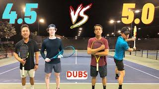 Can USTA 4.5s beat USTA 5.0 teams? | Men's Doubles Tennis Match Highlights