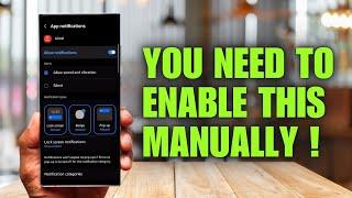 Enable This Missing Feature Manually on Most Galaxy Phones after One UI 6.1 Update !