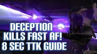 08 Sec TTK! Deception Assassin Infiltration Shadow Guide SWTOR PvP