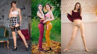 Pantyhose & Stocking Show Girls with Long Legs 2019-09(1) - Art Nylon Magazine