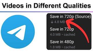 How to Watch and Download Telegram Videos in Different Qualities