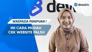 Waspada Penipuan! Ini cara mudah cek website palsu