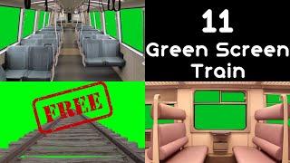 11 Green Screen Train - Free Download - No Copyright