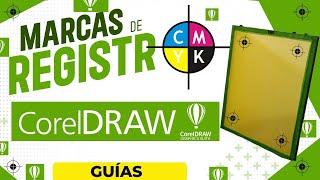 Como hacer GUIAS O REGISTROS  PARA SERIGRAFIA en CORELDRAW