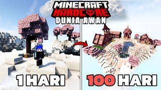 100 Days of Hardcore Minecraft But in a Cloud World