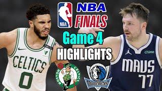 Mavericks vs Celtics Game 4 (6/14/24) Full Highlights Today | 2024 NBA Finals