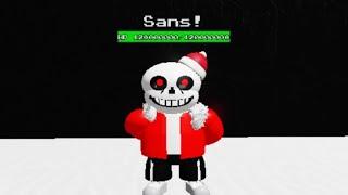 Undertale Mania Of Heroes Santa Sans