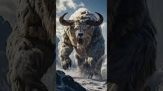 Incredible animal fusion tiger bear and bull #animalshorts #animals #tranding #animal #fusion