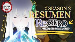 RE ZERO | Resumen De Primera Parte De La Segunda Temporada (10 minutos más o menos)