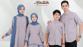 BAJU LEBARAN TERBARU 2025 Sarimbit Anyelir Family Series by Athalloh - WA 085228433776