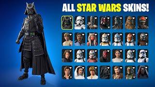 Evolution of Fortnite STAR WARS Skins (Chapter 2 Season 1 - Chapter 6 Season 1)