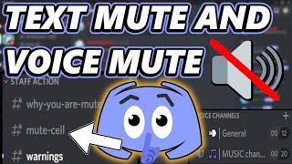 How to Mute Someone On Discord With Dyno bot and DISCORD TEXT MUTE