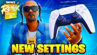 *NEW* Best OG Chapter 2 Remix Controller SETTINGS + Sensitivity (PS5/XBOX/PC)