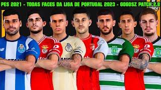 PES 2021 - TODAS FACES DA LIGA DE PORTUGAL 2023/24 - PATCH GOGOSZ 2.8 - 4K