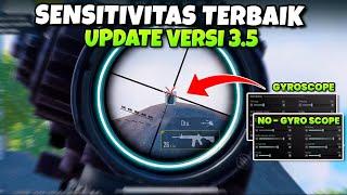 SENSITIVITAS PUBG MOBILE TERBAIK GYRO & NO GYRO CARA AIM LURUS PUBG MOBILE | PUBG MOBILE 3.5