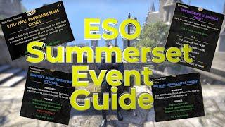 ESO Summerset Event 2020 Good loot! How to get your Summerset coffers and Snowhawk Mage outfit style