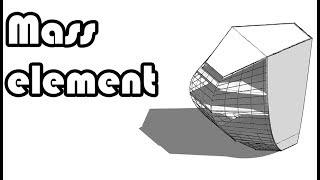 Learn Revit in 5 minutes: Mass element #11