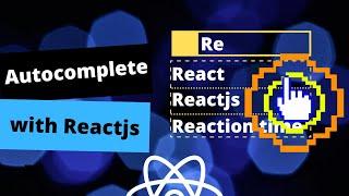 React autocomplete search from API