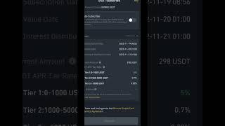 How To Earn 5% APR Daily Split Saving In Dollars On Binance | Francis Ezirim