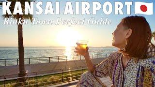OSAKA Rinku town (Kansai International Airport)️  Sunset with Beer Japan Vlog!!
