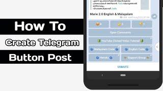 How To Create Telegram Like Button Bot | Link Button|  Reaction Button ?