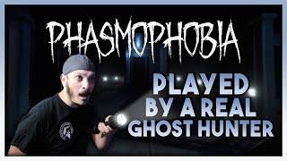 A Real Ghost Hunter Plays Phasmophobia!