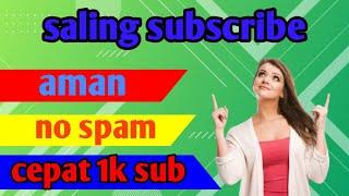 Saling subscribe terbaru 2021 aman - cara menambah viewer youtube yang cepat