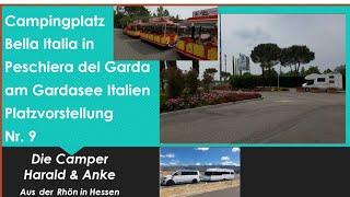 9 Bella Italia Campingplatz in Peschiera del Garda am Gardasee (23.05.2022)