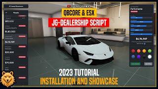 [QBCore/ESX] Vehicle Shop Script | Player Owned, Stock System & Finance | FiveM Car Dealership