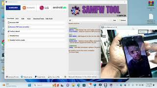 Samsung A10 (a105f) Patten Lock Factory+Frp Reset Done Just Click SamFw Tool New