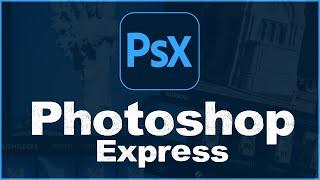 Photoshop Express Tutorial - Photoshop App für Smartphone - Bilder auf Handy bearbeiten (deutsch)