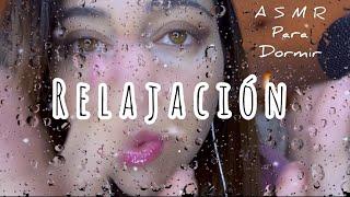 ASMR para dormir y relajarte con sonido a lluvia, respiración y sonidos hermosos ️