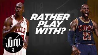 McGrady And Pierce Debate: LeBron Or MJ? | The Jump | ESPN