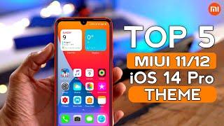 MIUI 12/11 | Top 5 Apple iOS 14 PRO Themes For All Xiaomi Devices