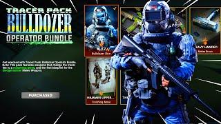 *NEW* BULLDOZER OPERATOR BUNDLE in COLD WAR! TRACER PACK BULLDOZER BUNDLE SLEDGEHAMMER MELEE WEAPON