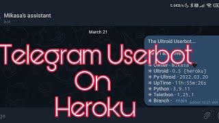 How to make Telegram Userbot