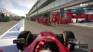 F1 2014 Manual Pit Stop [Manual   Behind Teammate]