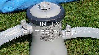 How to install the Intex filter pump